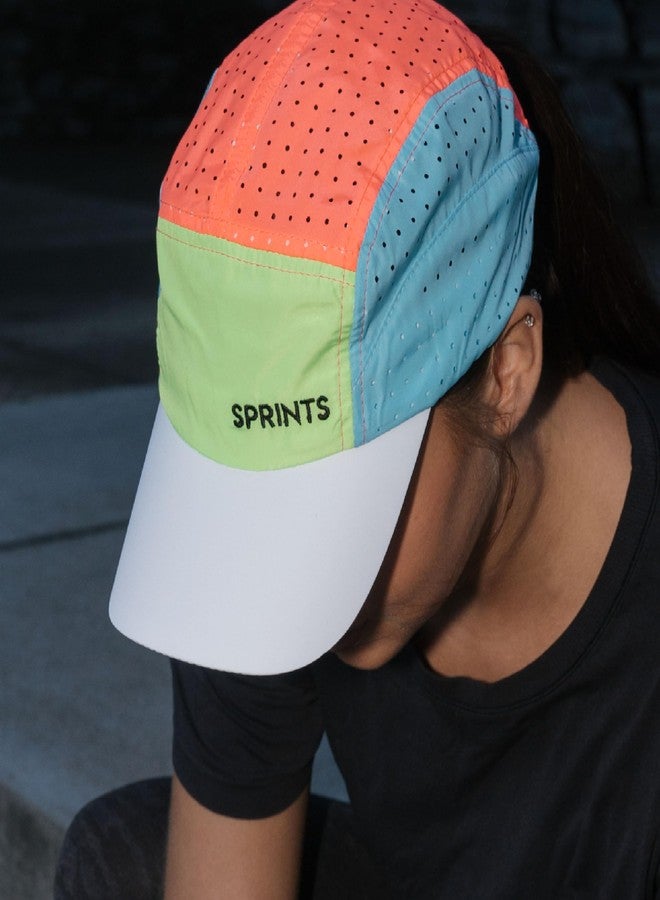 Sprints قبعة سباق هايبرج عالية الأداء من سبرينتس | قبعة رياضية خفيفة الوزن وسريعة الجفاف للجري، مقاس واحد، للجنسين (انطلاقة سريعة من البداية) - Image 4